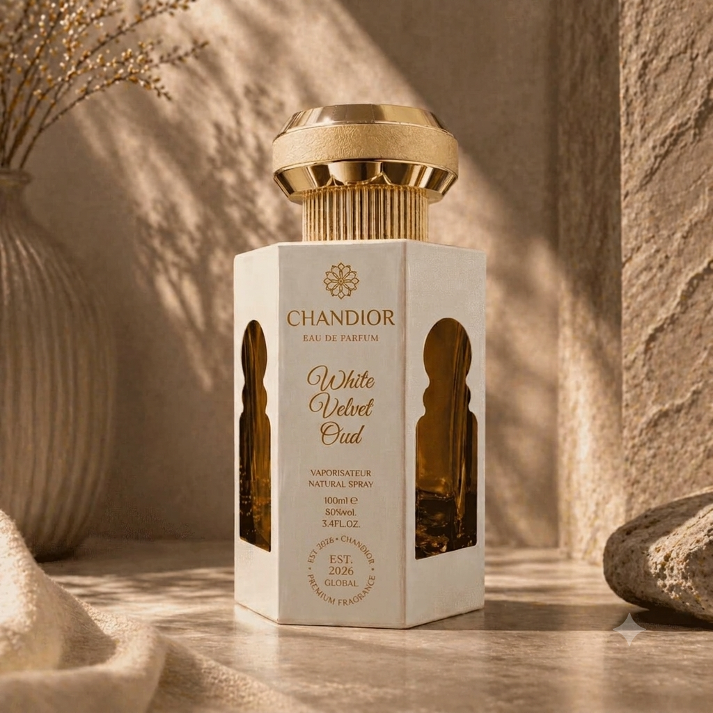 Chandior White Velvet Oud Signature Bottle